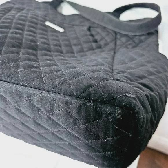 Vera Bradley black quilted tote diaper bag - Picture 8 of 10